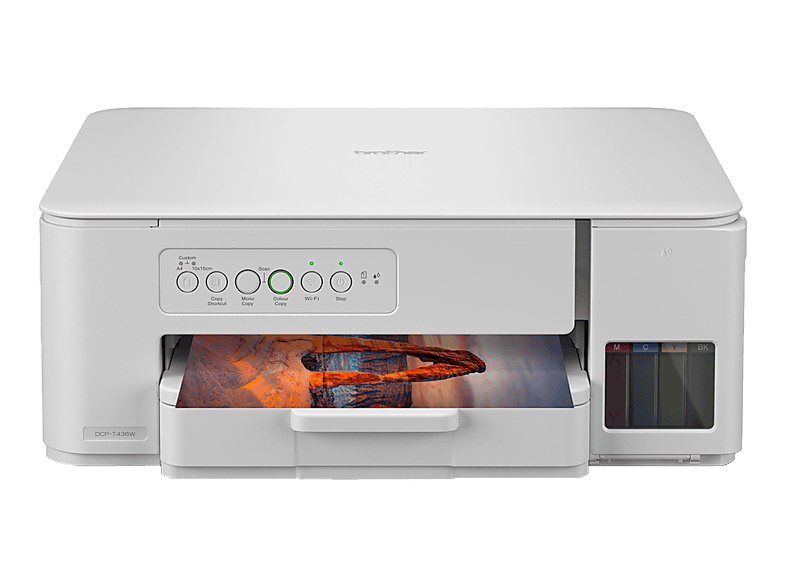 Urządzenie wielofunkcyjne BROTHER DCP-T436W Druk w kolorze, Wi-Fi