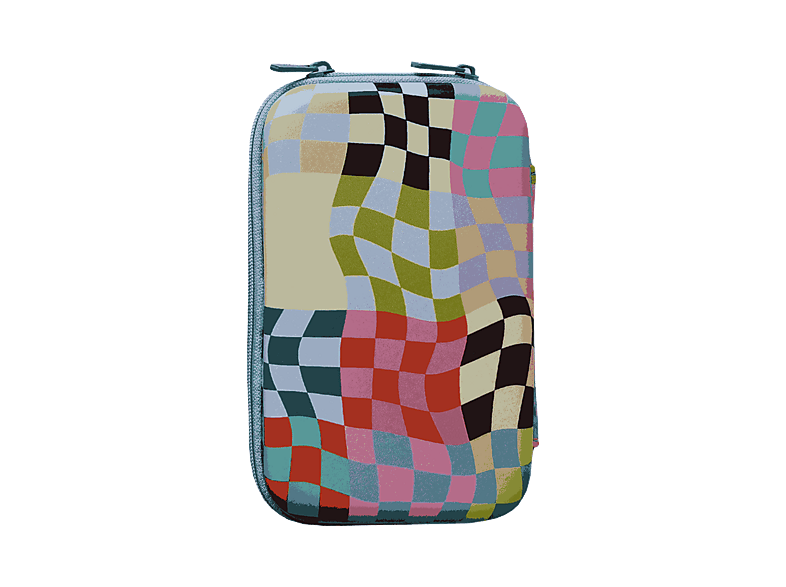 Funda para disco duro - Wondee Belly, Compatible con dispositivos de hasta 2.5", Material rígido, Multicolor