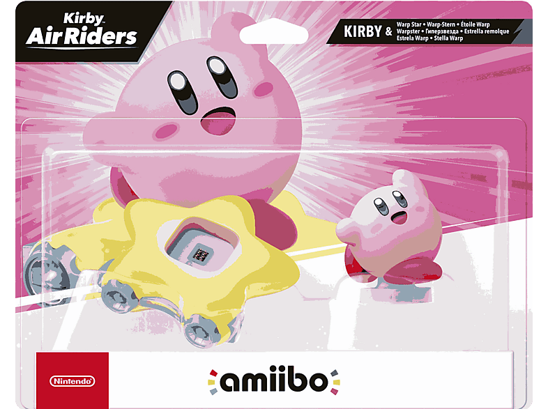 Figura Amiibo - Kirby y estrella remolque (Nintendo)