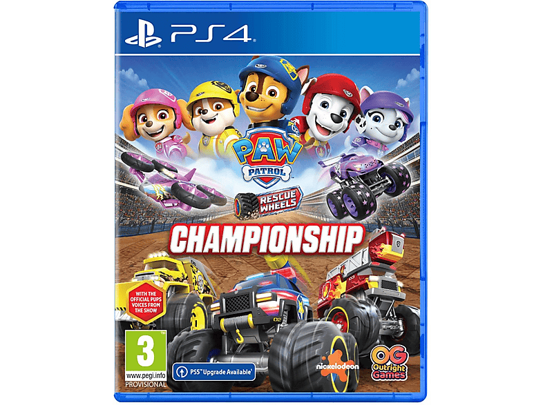 Gra PS4 CENEGA Psi Patrol Rescue Wheels Chempionship