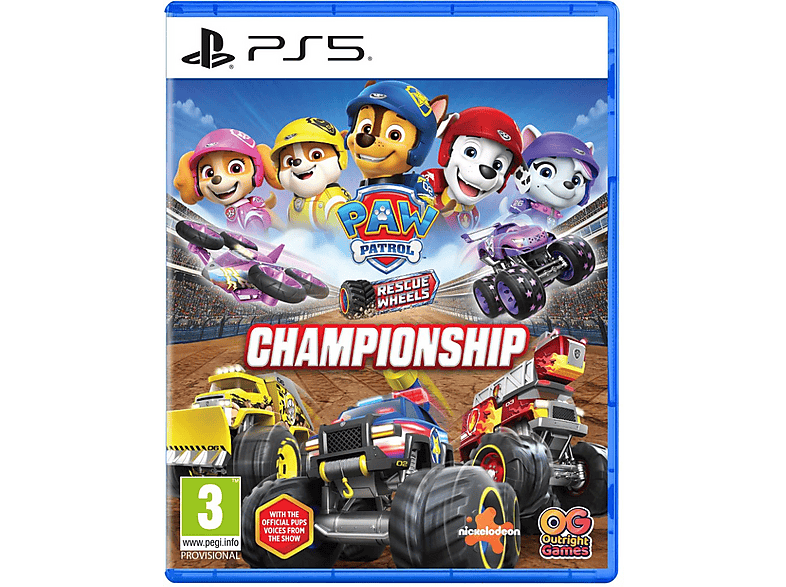 Psi Patrol Rescue Wheels: Championship Gra na PS5