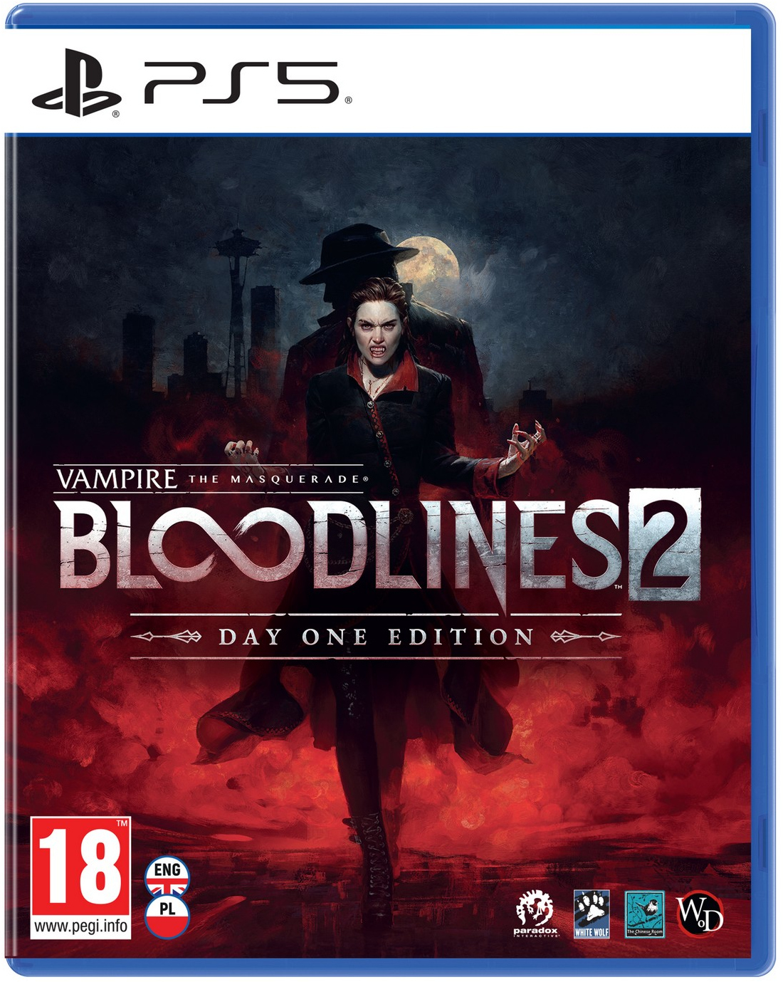 Vampire: The Masquerade - Bloodlines 2 Day One Edition (PlayStation 5)