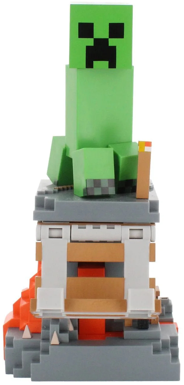 Minecraft - Creeper telefon- és kontrollertartó figura