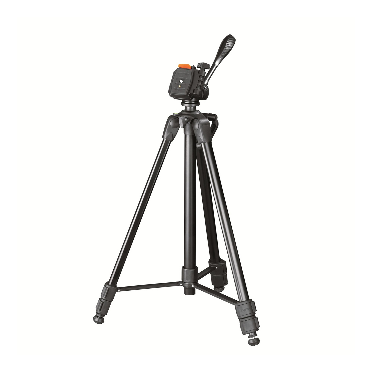 Cavalletto Hama Treppiedi Delta 160 3D, (62 - cm), testa 3D con sgancio rapido, borsa per trasporto, Nero Treppiede