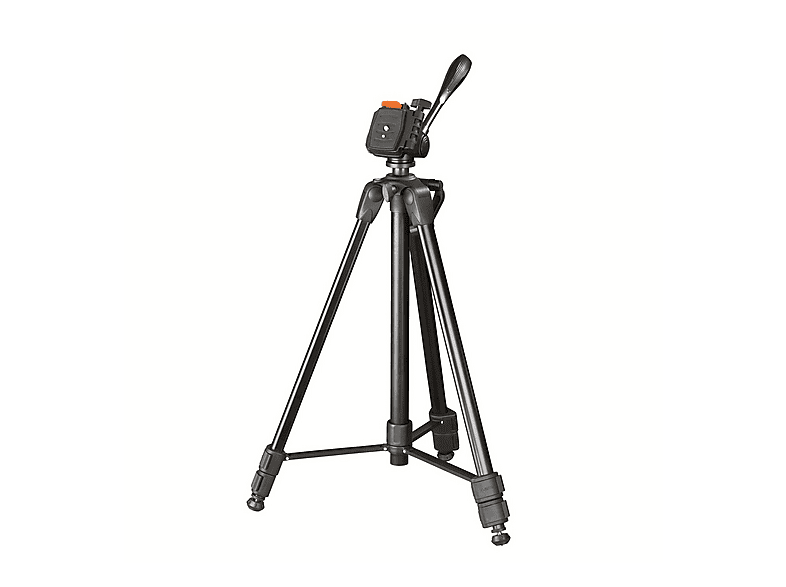Cavalletto Hama Treppiedi Delta 160 3D, (62 - cm), testa 3D con sgancio rapido, borsa per trasporto, Nero Treppiede