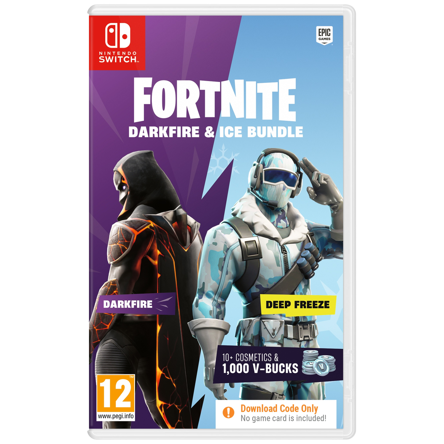 U&i Fortnite Darkfire And Ice Bundle (download Code) - Switch
