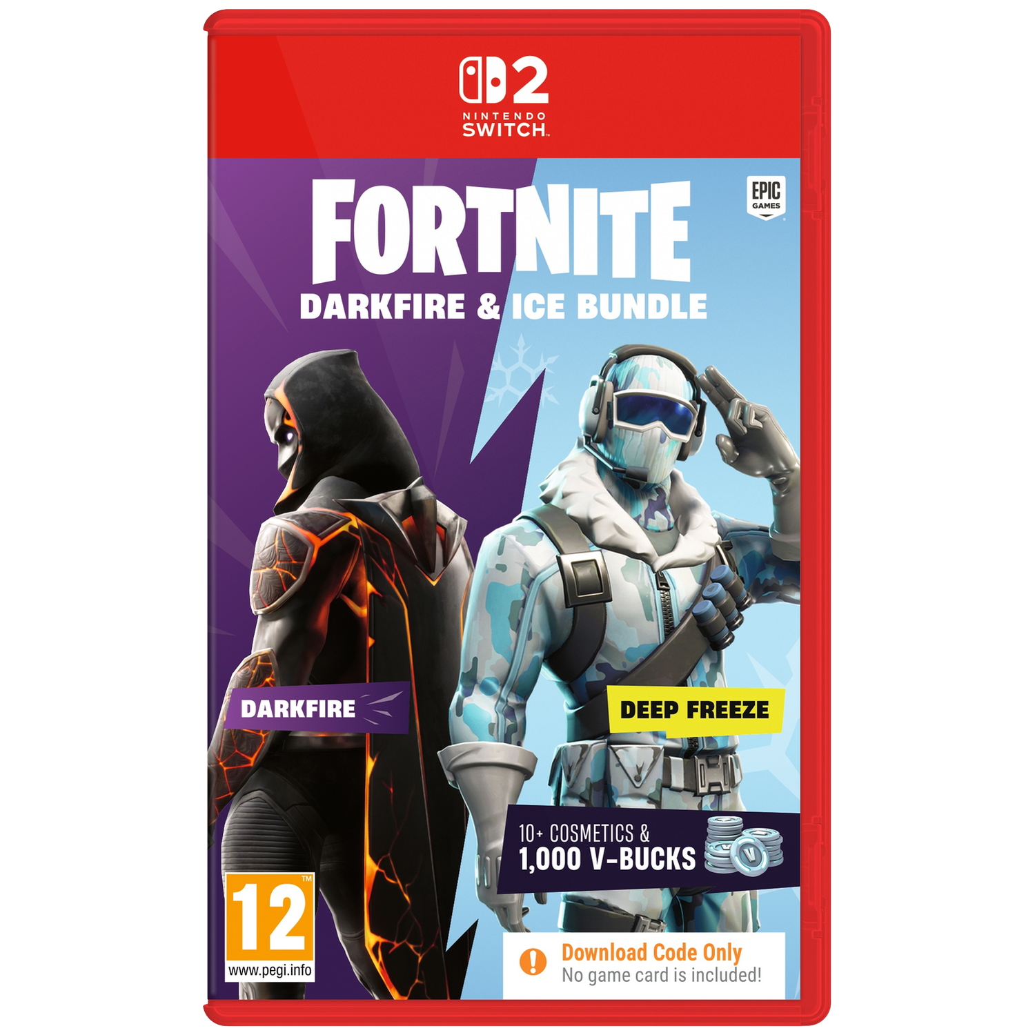 U&i Fortnite Darkfire And Ice Bundle (download Code) - Switch 2