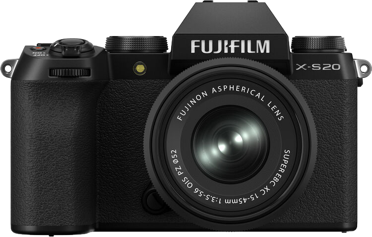 FUJIFILM X-S20/XC15-45MM EU2 tükör nélküli digitális fényképezőgép szett, fekete