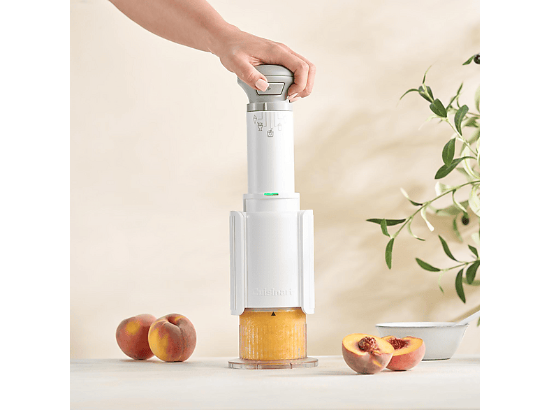 CUISINART FreezeWand mit 5 Programme Eismaschine (250 Watt, Weiß)