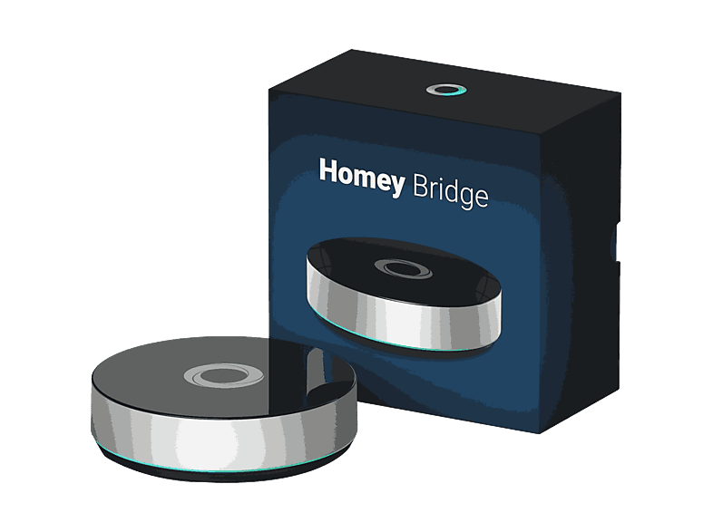 REACONDICIONADO Seminuevo Muy bueno Puente inteligente - Homey Bridge, Compatible con Homey, Google Assistant, Amazon Alexa y Apple Siri, Wi-Fi, Blth