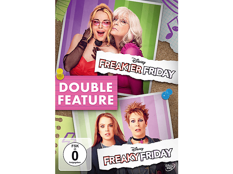Freaky Friday + Freakier Friday DVD