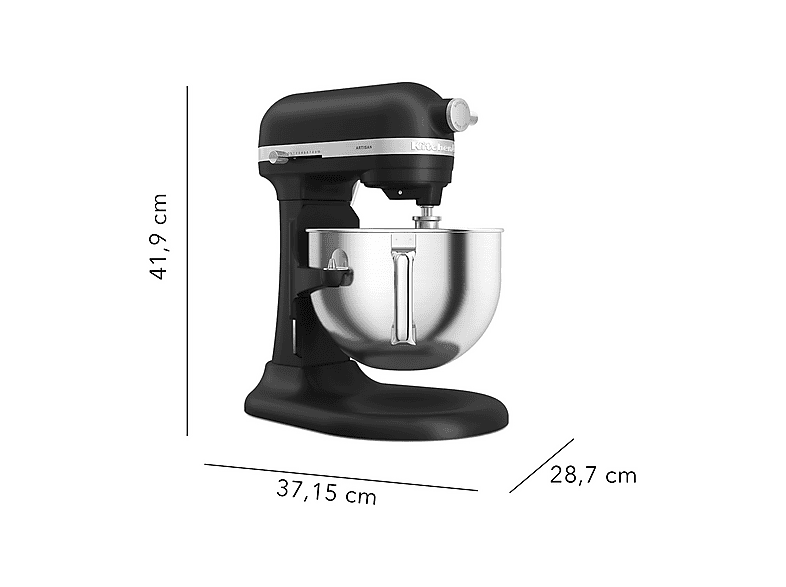 KitchenAid 5KSM5THFBSS Frusta piatta in acciaio inox per planetarie