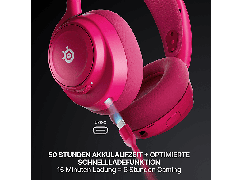 Thumbnail - STEELSERIES Artics Nova 7 Gen 2, Over-ear Gaming-Headset Bluetooth Magenta