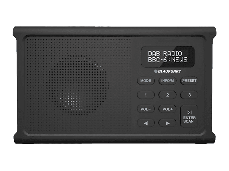 Radio BLAUPUNKT DR3BK Czarny