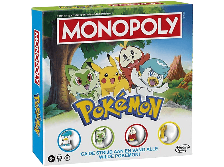Hasbro Monopoly Pokémon (Édition néerlandaise)