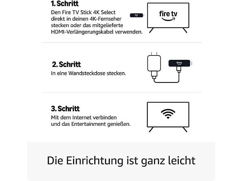 Amazon Fire TV Stick 4K Select (neueste Generation), beginne mit dem Streamen in 4K, Hunderttausenden von Filmen und Serienfolgen sowie kostenlosem Live-TV; Streaming Stick — Foto 5 von 5