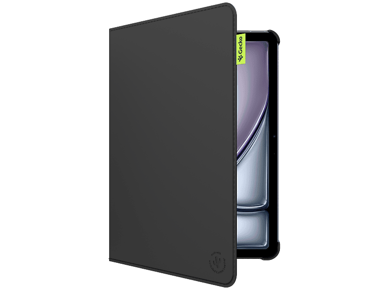 Gecko Apple iPad Air 11 Cactus Lederen Hoes Zwart