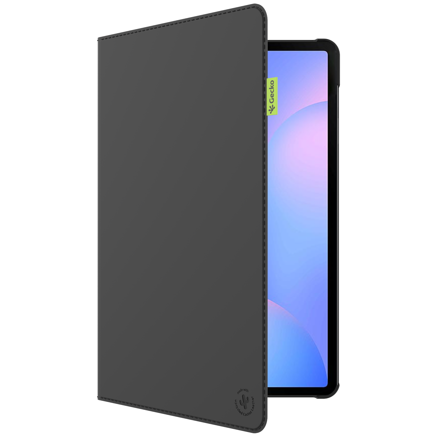 Gecko Cover Samsung Galaxy Tab S10 Fe+ Cactus Leather Zwart