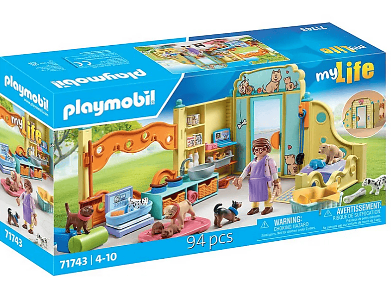Playmobil 71743 my Life Welpenhaus (Ab 4 Jahre); Spielzeug