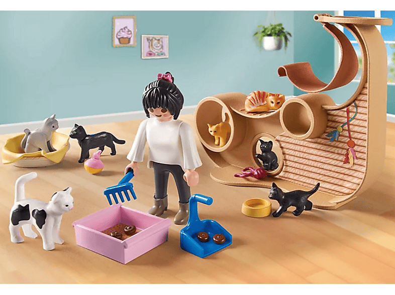 Playmobil my Life: Katzencafe (Ab 4 Jahre); Spielzeug — Foto 2 von 3