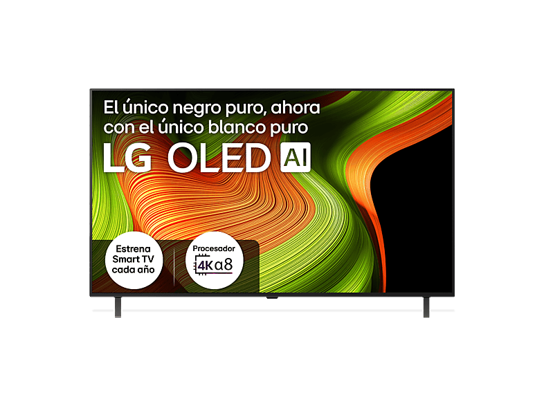 LG OLED55B56LA, 4K, Procesador Inteligente α8 AI Processor 4K Gen2, Smart TV, DVB-T2 (H.265), Umber brown