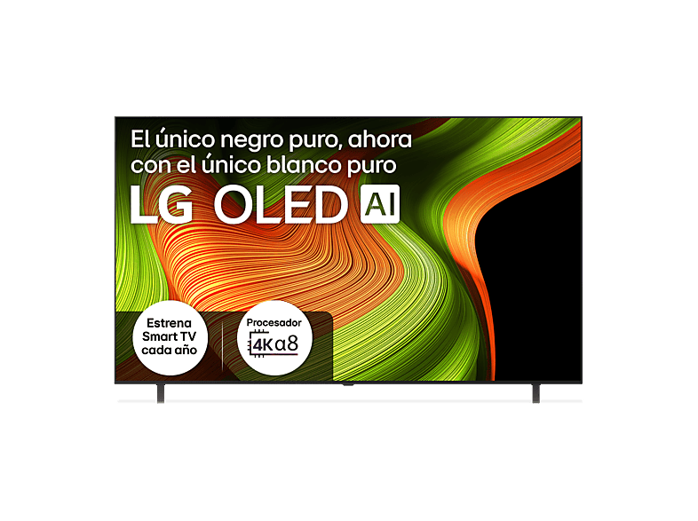 LG OLED77B56LA, OLED 4K, Procesador Inteligente α8 AI Processor 4K Gen2, Smart TV, DVB-T2 (H.265)