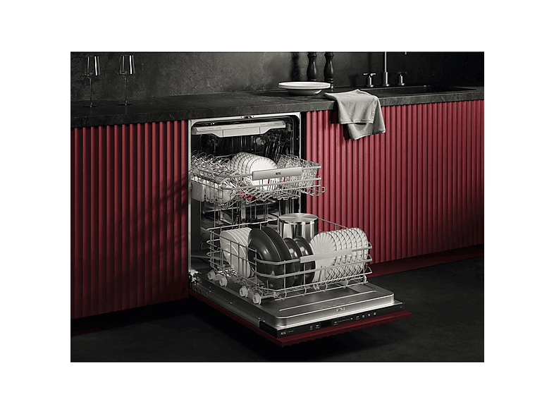 AEG GI8700B2SC 8000 XXL Geschirrspüler (vollintegrierbar, 596 mm breit, 42 dB (A), B)