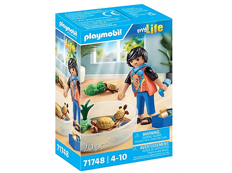 Playmobil 71748 my Life: Schildkröten-Terrarium (Ab 4 Jahren); Spielzeug