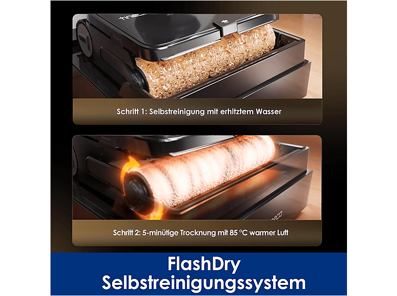 Tineco FLOOR one S7 max pro Nass- und Trockensauger, Schwarz — Foto 2 von 5
