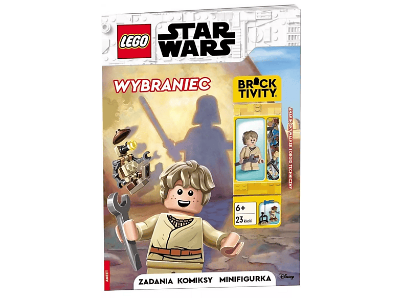 Książka z klockami LEGO Star wars. Wybraniec