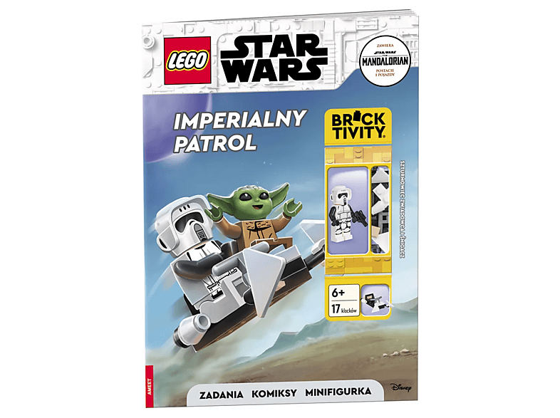 Książka z klockami LEGO Star wars. Imperialny Patrol