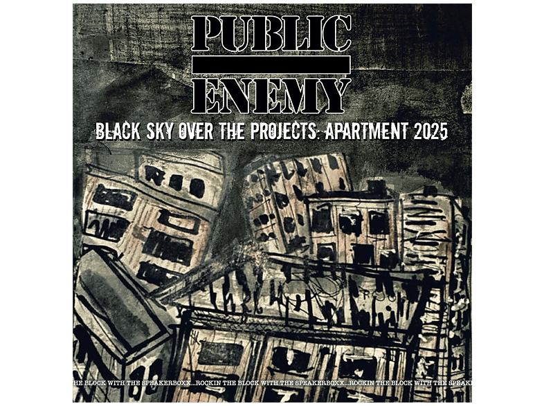 Enemy Records Public Enemy - Black Sky Over The Projects: Apartment 2025 Lp