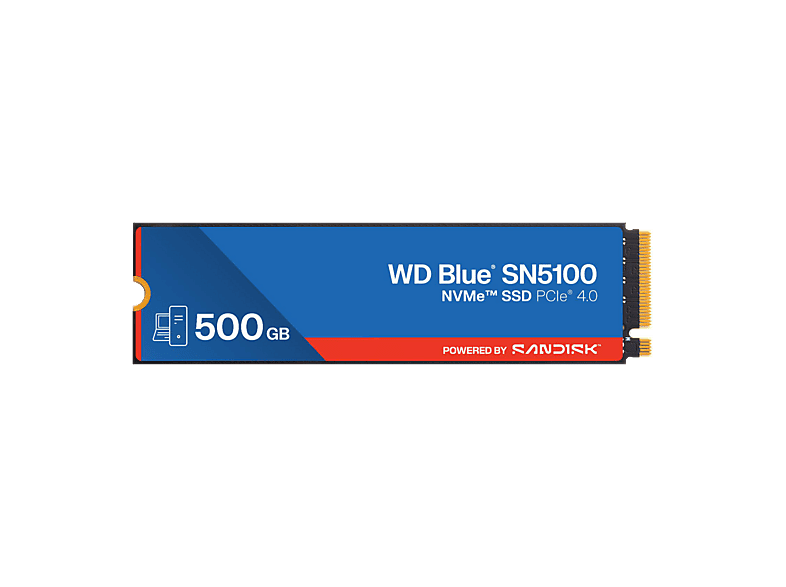 SANDISK WD Blue® SN5100 NVMe™ interne Festplatte, 500 GB