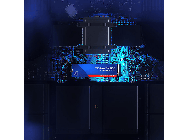 SANDISK WD Blue® SN5100 NVMe™ interne Festplatte, 500 GB — Foto 4 von 5
