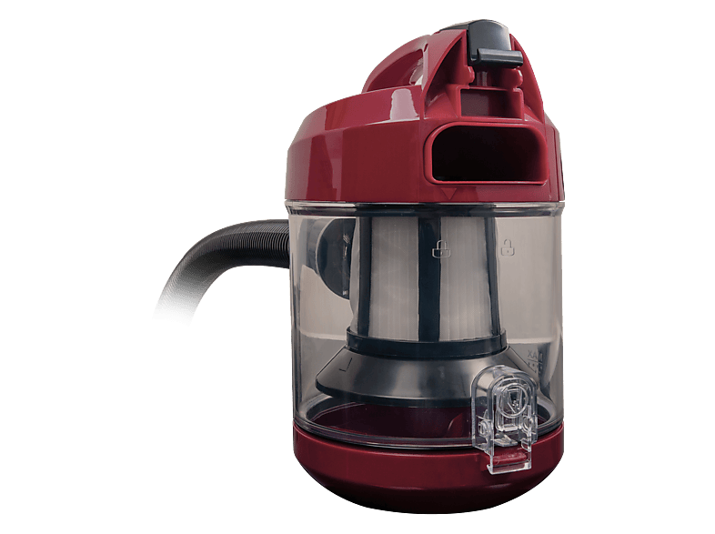 ok. OVC 852225 Staubsauger beutellos (80 dB(A), maximale Leistung: 850 Watt, Rot, schwarz) — Foto 2 von 5
