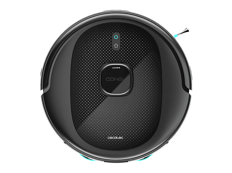 Robot aspirador - Cecotec Conga 9990 AI Spin Revolution Ultra Power, 1000W, 240 min, 4 en 1, 10000 Pa, Mopas giratorias, IA, Hasta 240m2, Negro