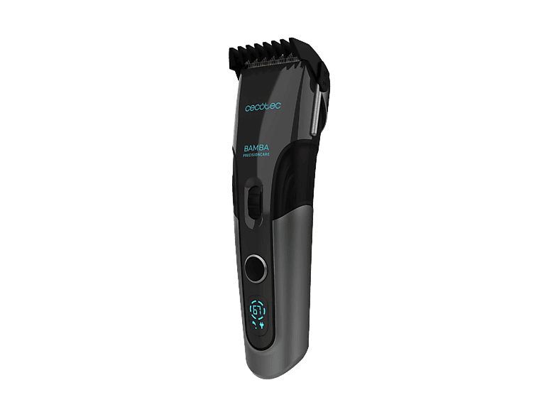 Cortapelos - Cecotec PrecisionCare Titan, hasta 90min, 3 niveles, Negro
