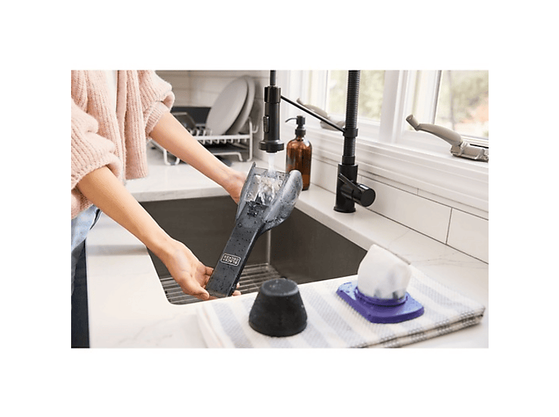 Black & Decker DVD320BP-QW Handstaubsauger (Akkulaufzeit: Bis zu 17 Minuten, Schwarz) — Foto 3 von 4