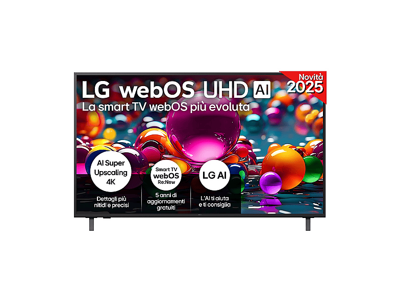 LG UHD AI 55Ua75006La, Smart TV LED 55'', 4K, Dolby Digital