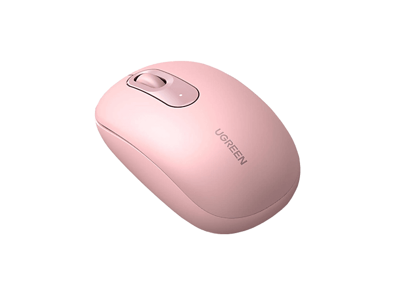 UGREEN 2400DPI 2.4Ghz Wireless Kablosuz Sessiz Mouse Pembe, 90686
