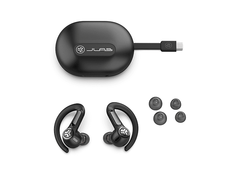 JLAB Epic Sport ANC, In-ear Kopfhörer Bluetooth Black