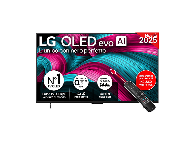 LG OLED evo C5 OLED42C55LA TV OLED, 42 ”, 4K