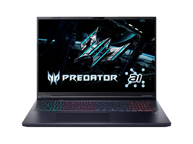 ACER Predator Helios Neo 18 AI (PHN18-72-79Z2) mit 165 Hz Display mit RGB Tastaturbeleuchtung, Copilot+ PC - 18 Zoll - Intel® Core™ Ultra 7 255HX - 32 GB - 1 TB GeForce RTX™ 5060 - Windows 11 Home