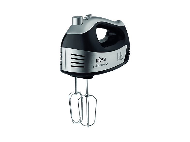 Amasadora de mano - Ufesa BV5650, 5 Velocidades + Turbo, 500W, Negro