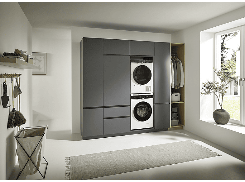 KOENIC KTD 8332 B Wärmepumpentrockner (8 kg, Weiß)