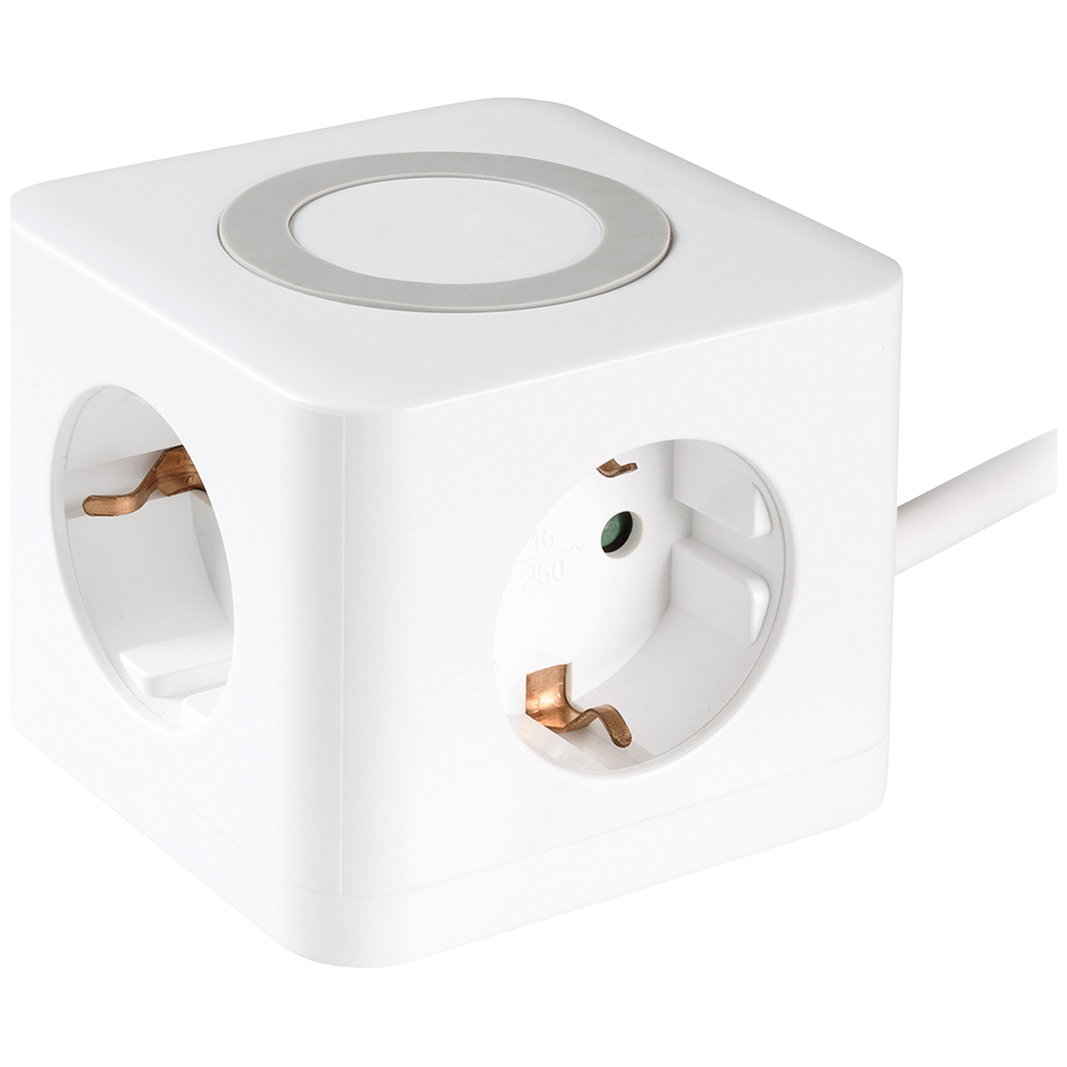 Vivanco 3-voudige Stroomkubus Met 2x Usb-a + 1x Usb-c Stroomkubus