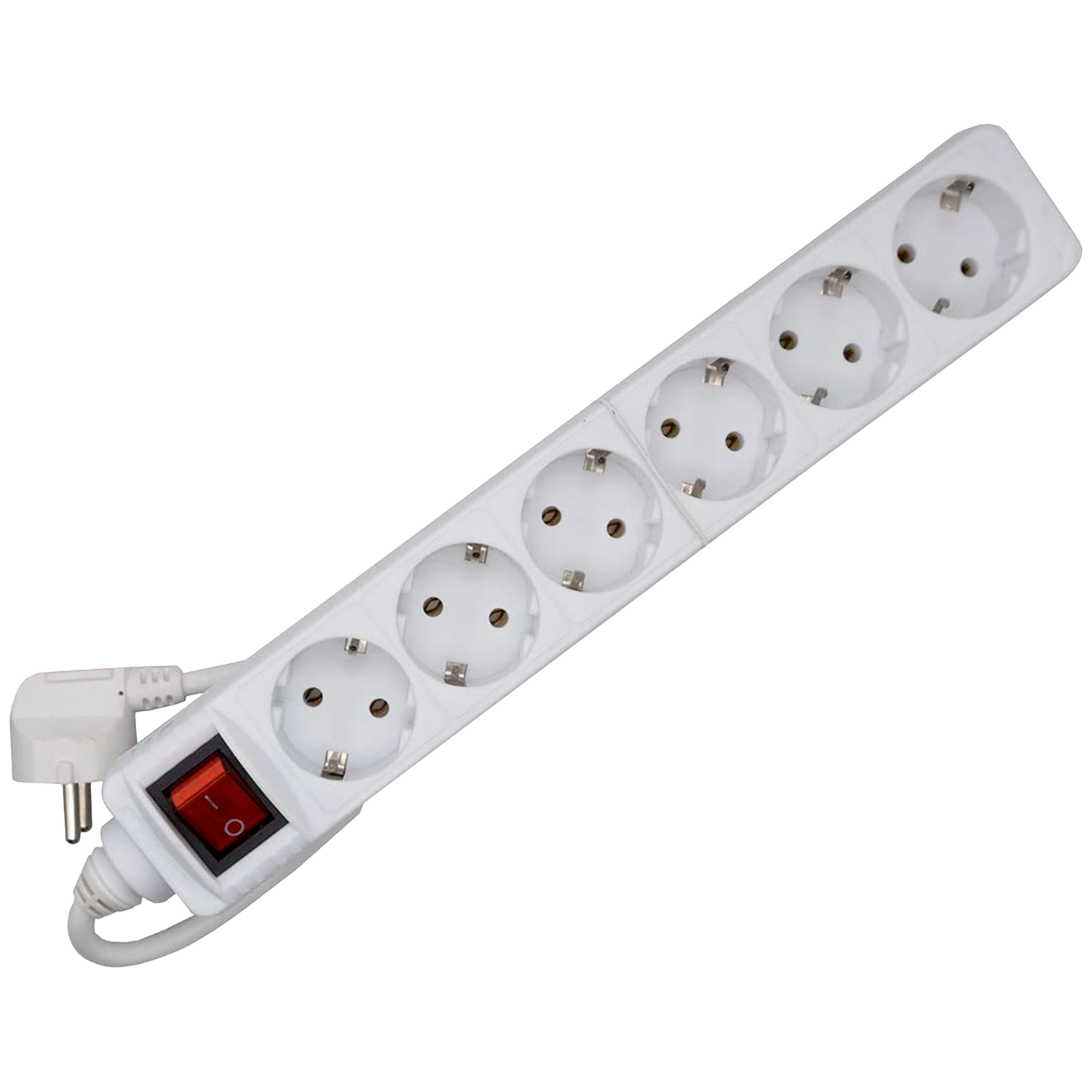 Vivanco 6-voudig Stopcontact Met Overspanningsbeveiliging Schakelaar Stopcontact