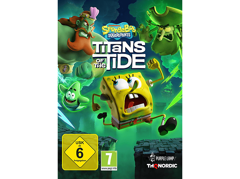 Spongebob Kanciastoporty Titans of the Tide Gra na PC