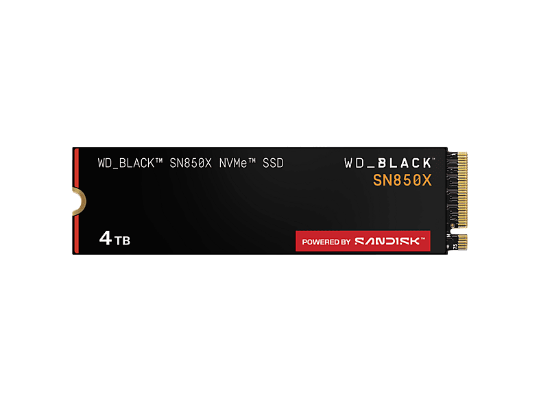 Sandisk | WD_Zwart SN850X Powered By Sandisk - 2TB - PCIe 4