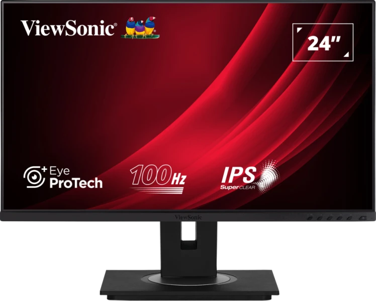VIEWSONIC VG2448A-2 23,8'' Sík FHD 100 Hz 16:9 IPS Monitor